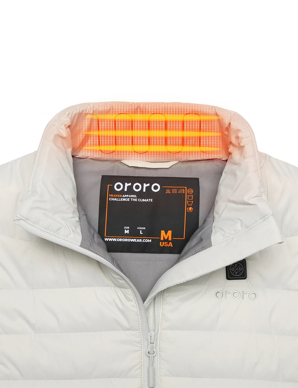 Women's Classic Heated Vest - Off-White